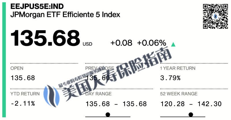 Jpmorgan etf efficiente 5 index -wm-qr