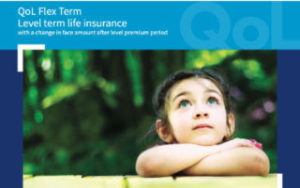 Qol flex level term insurance feature