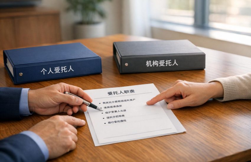 如何选择不可撤销寿险信托受托人