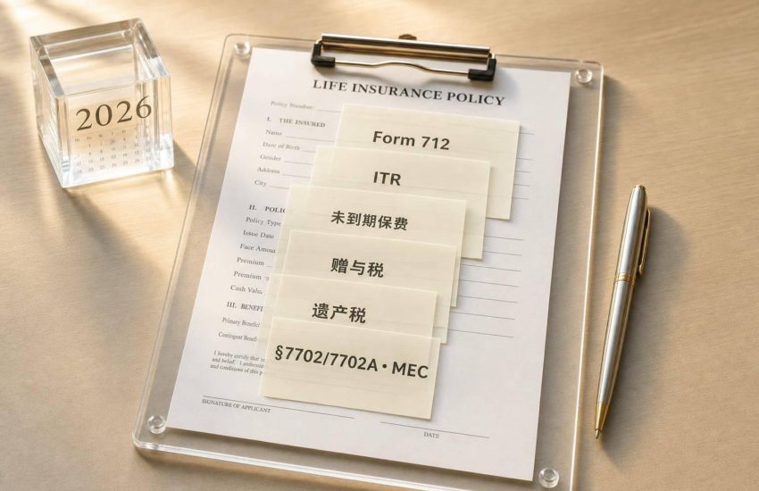IRS人寿保险估值规则最新变化