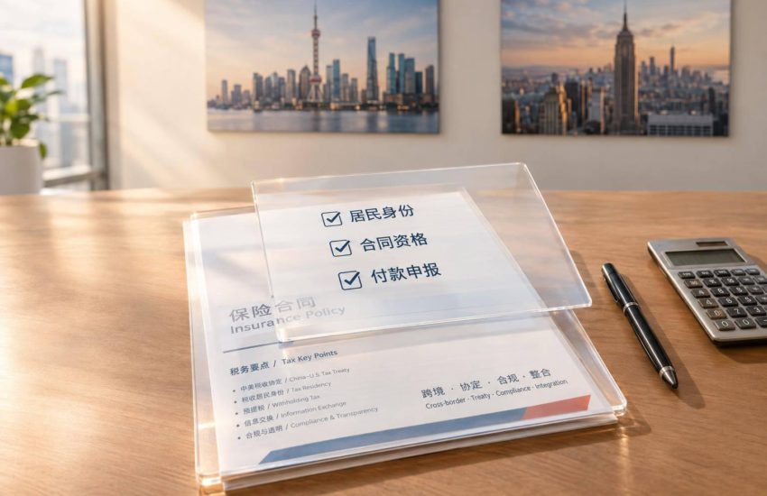 税收协定与跨境保险：美国与中国对比
